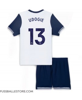 Günstige Tottenham Hotspur Destiny Udogie #13 Heimtrikotsatz Kinder 2024-25 Kurzarm (+ Kurze Hosen)
